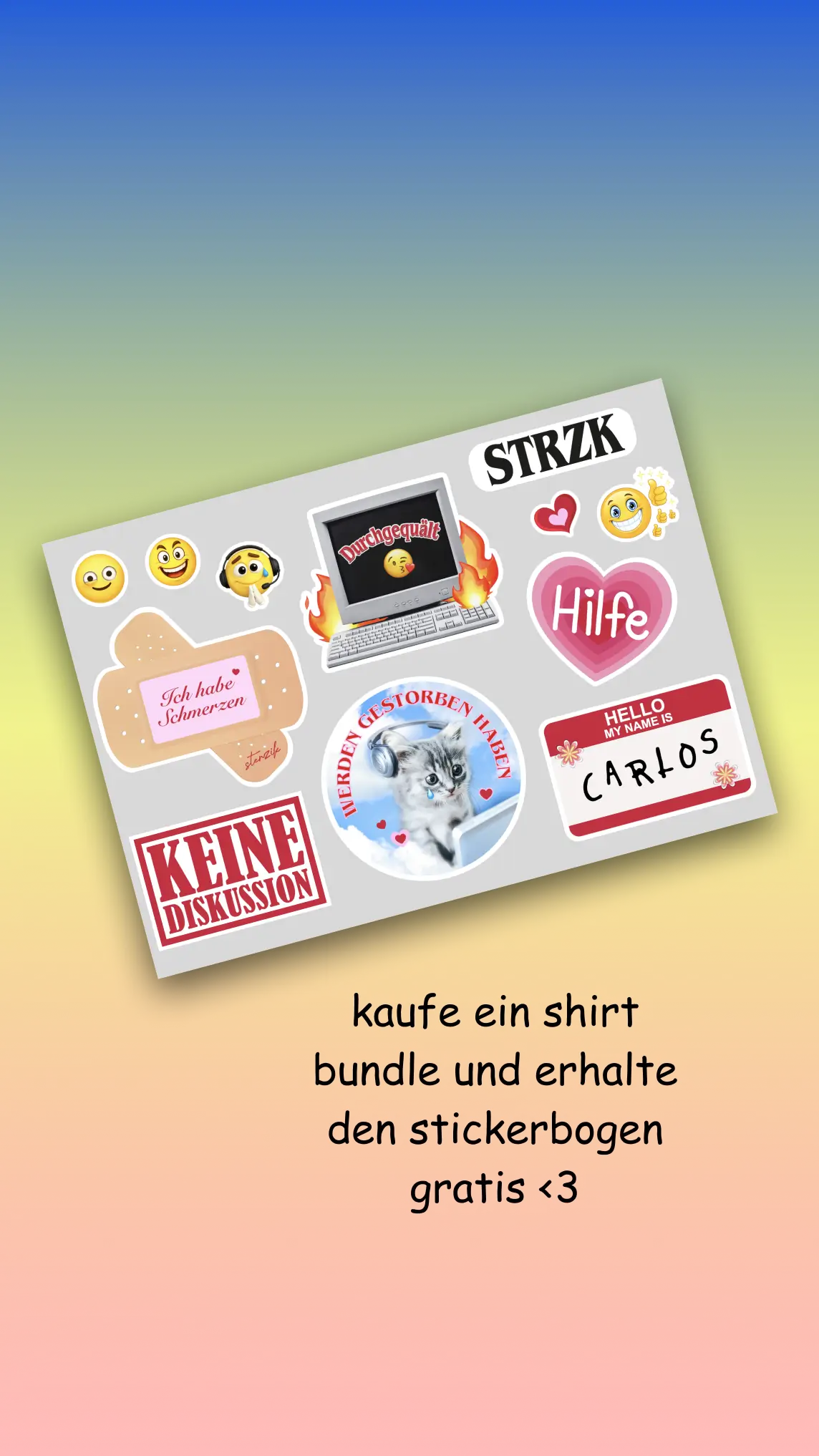 Stickerbogen